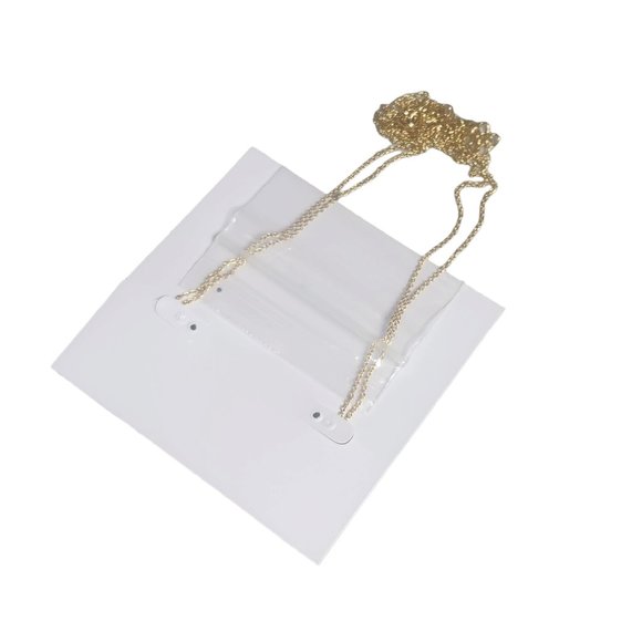 Sophie Harper Set of 2 Gold Necklaces Bar & Crystal Pendant from Rocksbox - Picture 4 of 5